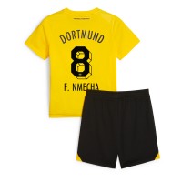 Borussia Dortmund Felix Nmecha #8 Domáci Detský futbalový dres 2023-24 Krátky Rukáv (+ trenírky)